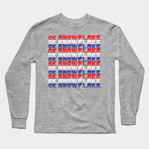 OK Snowflake Long Sleeve T-Shirt by MAGAmart